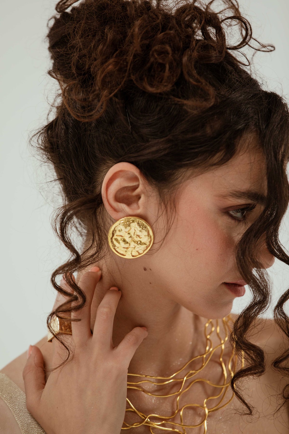 Boucles d'oreilles Matisse Rondes