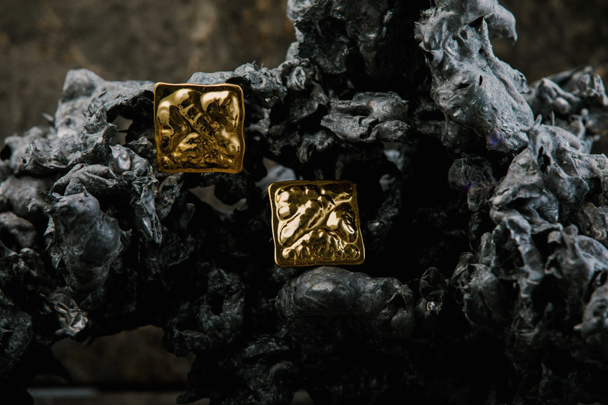 Boucles d'oreilles Matisse Carrées
